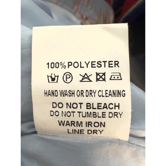 Akira Chicago Winter Blues Artistic Print Brocade Puffer Jacket | Tagged Sz: S - Picture 13 of 15